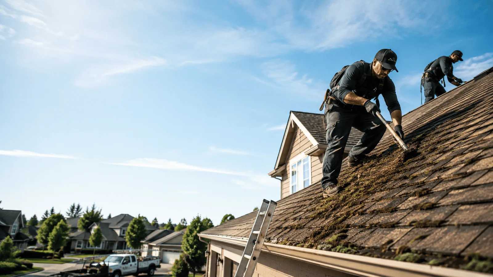 Roof Moss Removal in Lamont, WA near me